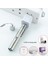 3'ü 1 Arada USB Şarj Edilebilir LED El Feneri / Güçlü Mini LED Torch Su Geçirmez Tasarım Penlight Uv Işık Banknot / Lazer Işaretçi Işığı (Yurt Dışından) 3