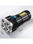 Abs Plastik 4 Aydınlatma Işığı 4 LED Cob El Feneri Mini Taşınabilir El Feneri USB Şarj Edilebilir Cob Çalışma Işığı (Yurt Dışından) 2