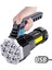 Cob 7 LED El Feneri Güçlü USB Şarj Edilebilir Torch El Taşınabilir Açık Hava Lambası El Feneri Hafif Abs Malzeme (Yurt Dışından) 1