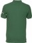 Erkek Polo Yaka Tişört Koyu Yeşil Pamuk Slim Fit Ribanalı Kol Nakışlı T-Shirt Ncs Jeans 1169 4