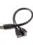 USB 2.0 A Erkek - 2 Çift Çift USB Dişi Splitter Kablo Uzatma Hub Şarj Cihazı Sync D #78970 (Yurt Dışından) 4