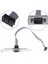 Seri 9 Pin Db9 RS232 Anakart Com Bağlantı Noktası Şerit Kablo Konnektör Braketi 27 cm Kablolar (Yurt Dışından) 2