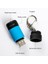 【yeni Ürün】 Taşınabilir Mini LED Işık USB Şarj Edilebilir Açık Su Geçirmez Anahtarlık Torch Lambası Işıkları Çok Renkli Çocuk El Feneri (Yurt Dışından) 3