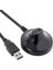 1.5 M Masaüstü USB 3.0 Tip A Erkek - Dişi Uzatma Veri Şarj Kablosu Stand Tabanlı Korumalı (Yurt Dışından) 1