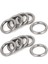 20MM x 3mm Paslanmaz Çelik Dokuma Çemberleme Kaynaklı O Ringler 10 Adet (Yurt Dışından) 1