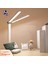 Grebest LED Masa Lambası Enerji Tasarruflu USB Şarjlı Dokunmatik Kontrol Çift Kafalı Masa Lambası (Yurt Dışından) 5