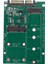 2'si 1 Arada Mini Pcı-E 2 Şeritli M.2 ve Msata Ssd'den Sata Iıı 7+15 Pin Adaptöre (Yurt Dışından) 1