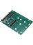 2'si 1 Arada Mini Pcı-E 2 Şeritli M.2 ve Msata Ssd'den Sata Iıı 7+15 Pin Adaptöre (Yurt Dışından) 5