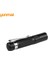 Mini LED El Feneri Zoom 7W Q5 2000LM Su Geçirmez Lanterna LED Zumlanabilir Torch Aaa Pil Avcılık Için Güçlü Led-Siyah (Yurt Dışından) 5