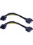 10 Adet Yeni 15PIN Sata Erkek - 8pin(6+2) Pcı-E Besleme Kablosu 20 cm Sata Kablosu 15-Pin - 8 Pin Kablo 18AWG Tel (Yurt Dışından) 2