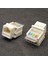 RJ45 Cat6 Utp Dişi Jack Konnektör Ağ Modülü Duvar Plakası Ücretsiz Aracı Ağ Ethernet Lan Kablosu Cat6 RJ45 Konektörü (Yurt Dışından) 4