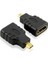 1 Adet HDMI Dişi Mikro HDMI Tip D Erkek Adaptör F/m Dönüştürücü Konektörü Hd Tv Kamera (Yurt Dışından) 1
