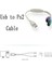 1pc USB Erkek Ps/2 Ps2 Dişi Dönüştürücü Kablo Kablosu Dönüştürücü Adaptör Klavye (Yurt Dışından) 4