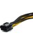 6pin Ila 2*8pin (6+2)Pin Madenci Molex 6 Pin Pcı E Ila 2*pcıe 8 (6+2) Pin Grafik Ekran Kartı Pcı-E VGA Splitter Hub Güç Kablosu (Yurt Dışından) 1