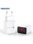 3A Hızlı Şarj 3.0 USB Şarj Cihazı Ab Duvar Cep Telefonu Şarj Adaptörü iPhone 12 11 x Max 8 Qc3.0 Samsung Xiaomi Için Şarj (Yurt Dışından) 1