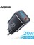 Acgicea Mini Pd Şarj Cihazı 20W USB C Şarj Cihazı iPhone 13 12 Için Hızlı Şarj USB Şarj Cihazı Samsung S10 Xiaomi Cep Telefonu Şarj Cihazı (Yurt Dışından) 1