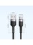 Elough Kablo USB C 3A Hızlı Şarj Tipi C USB Için Huawei P30 Samsung Galaxy S22 Xiaomi Tip C Şarj Cihazı Usb-C Veri Kablosu Kablosu (Yurt Dışından) 5