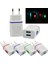 5V2A USB Şarj Aleti Taşınabilir Hızlı Şarj iPhone Samsung Cep Telefonu Için Seyahat Aydınlatmak Güç Adaptörü Ab Abd Plug USB Telefon Şarj Cihazı (Yurt Dışından) 1