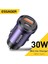 Essager USB Tip C 30W Mini Araç Şarj Cihazı iPhone 14 Samsung Xiaomi Çift Bağlantı Noktalı Hızlı Şarj Pd Quick3.0 Cep Telefonu Şarj Cihazı (Yurt Dışından) 1