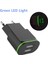 LED Işık Çift USB Şarj Cihazı 2A Güvenli Hızlı Şarj Adaptörü + Kablosu Xiaomi Redmi 4x Not 4x5 Artı 6 Pro Redmi 4A 5A 6A REDMI3S (Yurt Dışından) 4