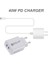 Çift USB C Duvar Şarj Cihazı, 40W Hızlı Şarj Bloğu, Pd 2 Bağlantı Noktalı Çift 20W, iPhone 13/12 Pro Max Için Güç Adaptörü, Galaxy S21 Xiaomi (Yurt Dışından) 4