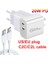 Çift USB C Duvar Şarj Cihazı, 40W Hızlı Şarj Bloğu, Pd 2 Bağlantı Noktalı Çift 20W, iPhone 13/12 Pro Max Için Güç Adaptörü, Galaxy S21 Xiaomi (Yurt Dışından) 5
