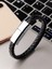 Ilepo Bilezik USB Hızlı Şarj Kablosu Açık Taşınabilir Mikro USB C Şarj Kablosu Veri Kablosu iPhone Samsung Huaweı Xiaomi (Yurt Dışından) 2