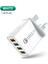Hızlı Şarj Cihazı 4 Bağlantı Noktalı USB Şarj Cihazı Ab Tak Qc3.0 Taşınabilir Çoklu Hızlı Şarj Adaptörü (Yurt Dışından) 1
