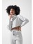 Cool Dik Yaka 3 Iplik Uzun Kollu Crop Sweat Hb 4