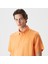Nautıca Erkek Turuncu Classıc Fıt Kısa Kollu Keten Gömlek 4