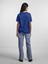 Pieces 17140802 0 Yaka Kadin Body - Saks Mavi 3