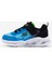 Skechers Meteor - Lights Küçük Erkek Çocuk Siyah Işıklı Spor Ayakkabı 401495N Bkbl 2