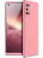 - Realme 7 Pro - Kılıf Parmak izi Yapmayan 3 Parça Ays Kapak - Rose Gold - T15431 1