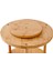 Bambu 2 Katlı Döner Sunumluk- Açık Kahverengi - 34,5x20,5 cm 5