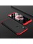 - Xiaomi Mi 8 - Kılıf Parmak izi Yapmayan 3 Parça Ays Kapak - Siyah-Kırmızı - T5486 1