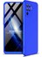 - Oppo Reno 5 Lite - Kılıf Parmak izi Yapmayan 3 Parça Ays Kapak - Mavi - T16950 1