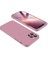 - iPhone 12 Pro Max - Kılıf 3 Parçalı Parmak Izi Yapmayan Sert Ays Kapak 1
