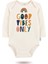 3'lü Organik"good Vibes Only" Baskılı Uzun Kollu Bebek Body Zıbın UZUN-GÜNEŞ-BEJ-EKRU-98-615 2