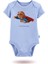 3'lü Organik"super Hero" Baskılı Kısa Kollu Bebek Body Zıbın KISAMAVI-KAHVE-GÜNEŞ29-754 2