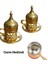 2 Adet Gold Sarmaşık Fincan Takımı - Cezve Hediyeli 1