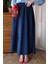 Bebe Mavisi 2 Iplik Crop & Lacivert Fiyonklu Etek Takım 5