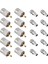 Nanlıy- RG8X, Rg8, RG59, LMR-400, RG-213 Koaksiyel Koaksiyel Kablo Için Redüktörlü 10 Paket UHF/PL-259 Lehim Konnektör Fişi (Yurt Dışından) 2