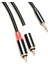 MF-AC11-2M 2 RCA - 3.5mm Stereo Ses Kablosu 2m 2