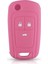 Pembe Keyyou Silikon Uzaktan Araba Anahtarları Kapak Kılıf Buick Opel Vauxhall Astra J Corsa E Insignia Zafira C Chevrolet (Yurt Dışından) 1