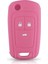 Pembe Keyyou Silikon Uzaktan Araba Anahtarları Kapak Kılıf Buick Opel Vauxhall Astra J Corsa E Insignia Zafira C Chevrolet (Yurt Dışından) 3