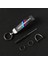 Yeşil High-End Spor Özelleştirilmiş Karbon Fiber Deri Anahtarlık Takı Anahtarlık Bmw E90 E60 F10 F31 F30 E93 F20 E65 F40 X5 E70 Araba (Yurt Dışından) 3