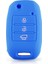 Mavi Keyyou 3 Düğmeler Kıa Sid Rio Soul Sportage Ceed Sorento Cerato K2 K3 K4 K5 Oto Kılıf Koruma Silikon Araba Anahtarı Kapağı Kılıf (Yurt Dışından) 1