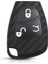 Silikon Kılıf Keyyou Karbon Fiber Uzaktan Araba Anahtarı Silikon Kılıf Kapak Koruyucu Mercedes-Benz Bce ml S Clk cl Fob 3 Düğmeler Anahtarsız Giriş (Yurt Dışından) 3
