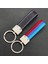 M Gümüş 3D Metal Deri Araba Styling Güç Amblemi Anahtarlık Anahtarlık Yüzükler Bmw M X1 X3 X4 X5 X6 X7 E46 E90 F20 E60 E39 Aksesuarları (Yurt Dışından) 2