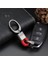 Kırmızı Kukakey El Dokuma At Nalı Toka Araba Anahtarlık Anahtarlık Oto Araba Anahtarlık Yüzükler Tutucu Audi Bmw Benz Mazda Toyota Renault (Yurt Dışından) 1